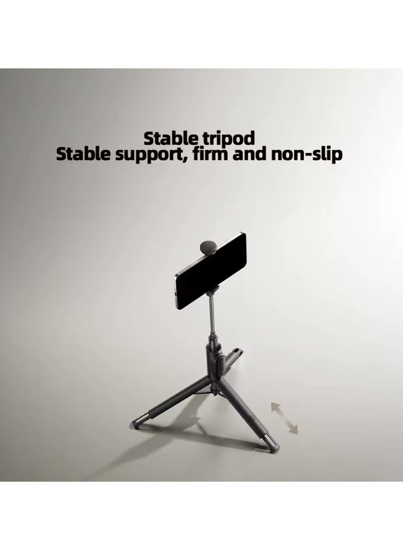 Xiaomi Zoom Stand Selfie Stick 2 Tripod Selfie Stick Bluetooth-compatible Remote 360° Rotatable Foldable Extendable Monopod - Black - Image 4