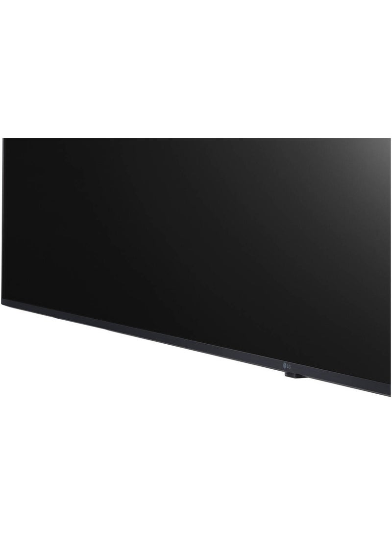 LG 86UL3J 86" 4K UHD Digital Signage, ADS Panel, webOS 6.0, 10-Bit 1.07B Colors, 8ms, Built-In Speakers, Mount Included, HDMI/USB/LAN, Black Black - Image 4