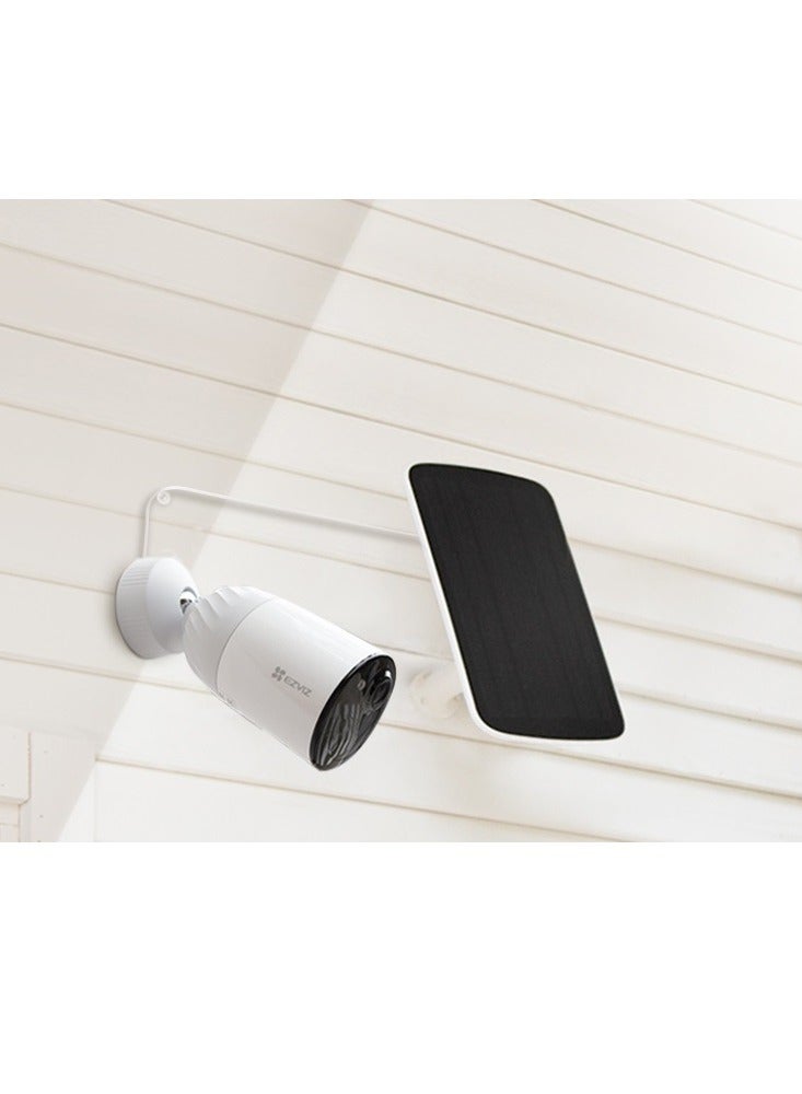 إيزفيز BC1-B2 4MP + BC1 2MP Camera Bundle – Wireless, Battery Powered, Pan/Tilt, Color Night Vision, White  - Image 2