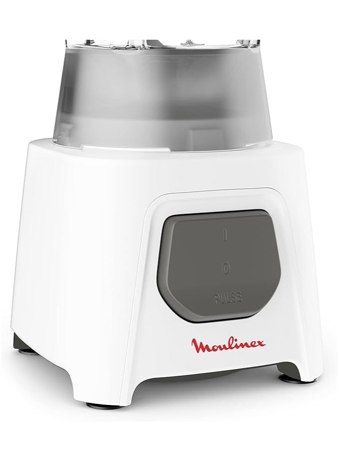 مولينكس Moulinex Blendeo Blender With Grinder 1.5 L 450 W LM2B2126 white  - Image 3