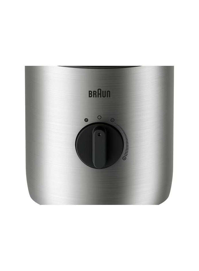 BRAUN Power Blend 3 Jug blender JB 3272 SI 1.5 L 800 W jb3272SI silver  - Image 3