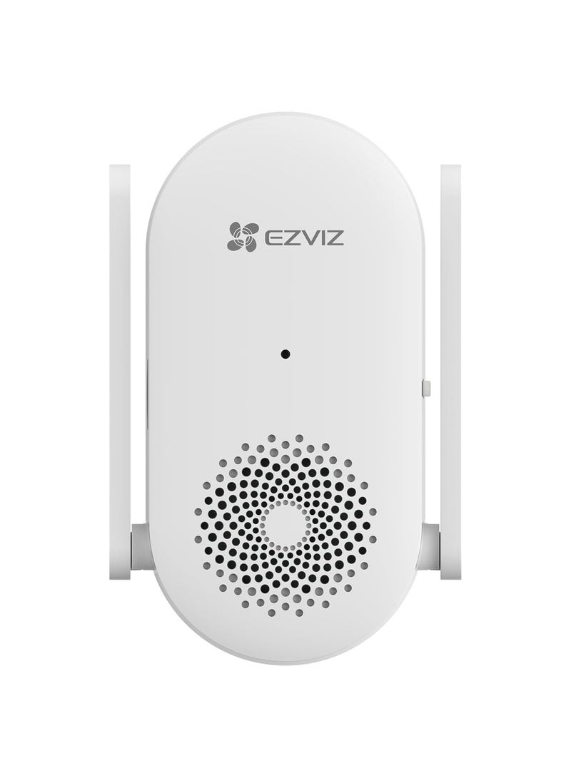 EZVIZ Battery-Powered Video Doorbell Kit with 2K & 1080p Double Camera, Wireless Doorbell with Solar Panel and Chime, Person Detection, Package Detection, Two-Way Audio and Colour Night Vision, 32GB eMMC Memory, EP3x Pro Kit  - Image 3