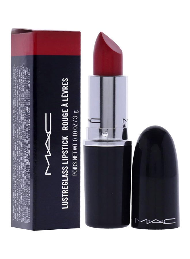MAC Lustreglass Lipstick - 502 Cockney For Women Cranberry - Image 3