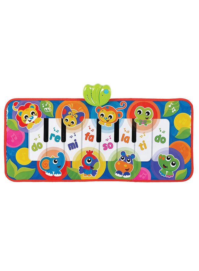 playgro Jumbo Jungle Musical Piano Mat – Engaging Baby Toy For Development And Sensory Play, 6+ Months 79x35cm  - Image 3