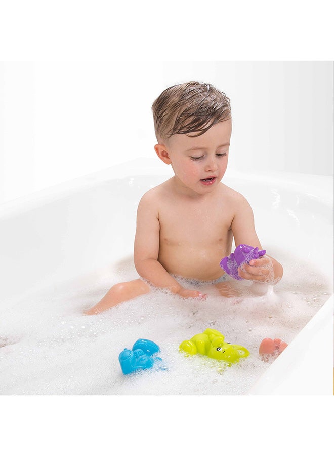 playgro Jungle Fun Friends - Interactive Rattle, Textured Surfaces, Sound and Touch Play, From 3 Months, Unisex, Colorful Assortment  - Image 3