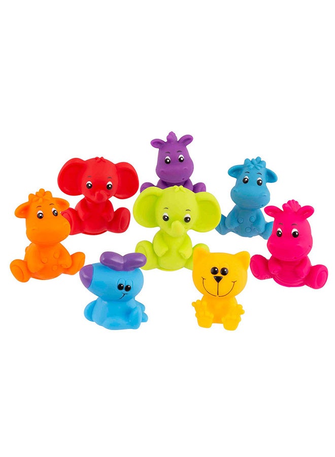 playgro Jungle Fun Friends - Interactive Rattle, Textured Surfaces, Sound and Touch Play, From 3 Months, Unisex, Colorful Assortment  - Image 2