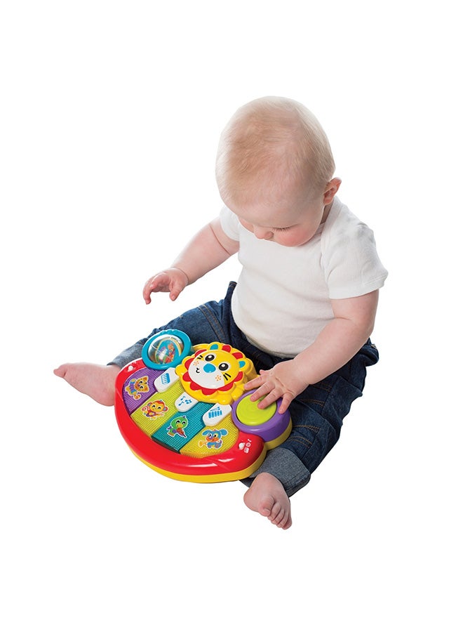 بلاي غرو Lion Activity Kick Toy – Engaging Baby Toy For Development And Sensory Play, 6 to 36+ Months 25cm - Image 1