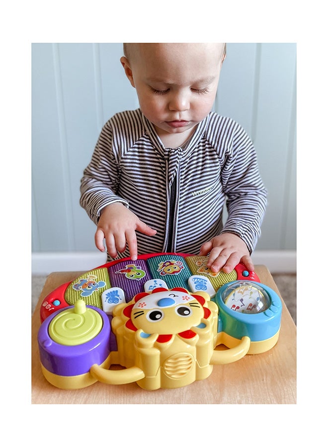 بلاي غرو Lion Activity Kick Toy – Engaging Baby Toy For Development And Sensory Play, 6 to 36+ Months 25cm - Image 4