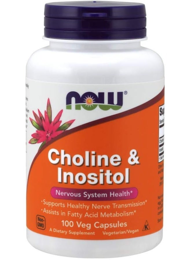 ناو فودز NOW كولين وإنوزيتول 500 ملغ - Image 1
