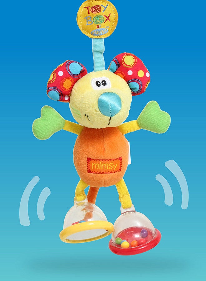 playgro Toy Box Dingly Dangly Mimsy (Bd) – Engaging Baby Toy For Development And Sensory Play, 0+ Months 29cm  - Image 4
