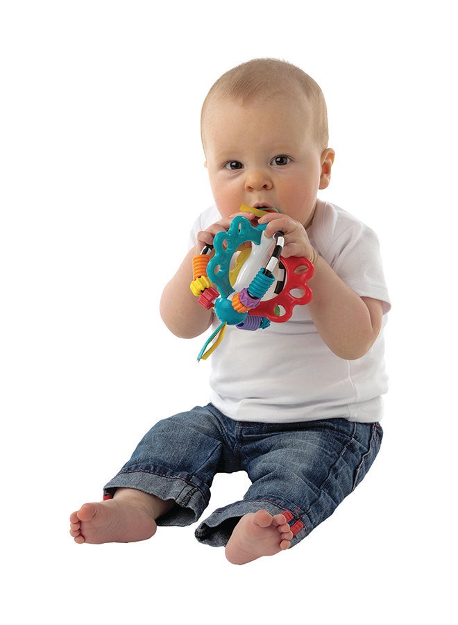 playgro Explor-A-Ball-Parent – Engaging Baby Toy For Development And Sensory Play, 6+ Months 11cm  - Image 4