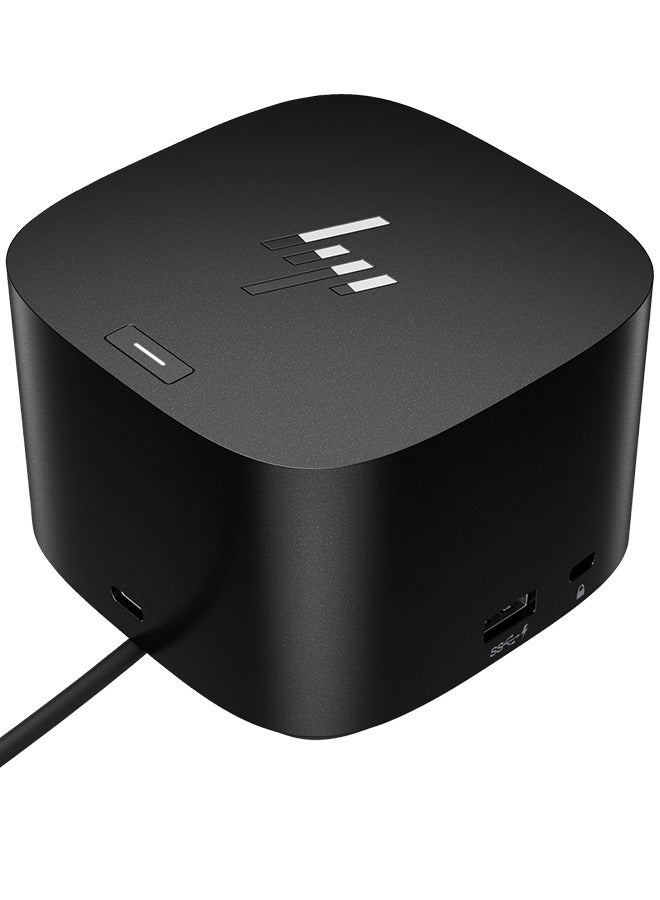 HP Thunderbolt Dock 120W G4 Docking Station Port Replicator Black  - Image 1