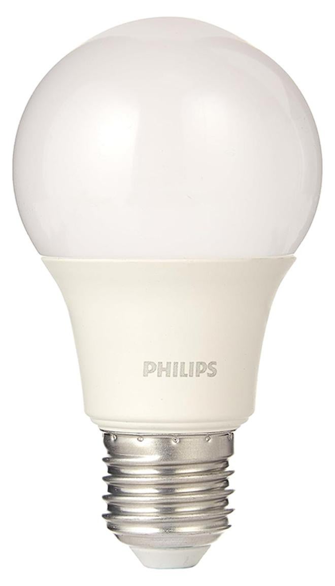 Philips LED Bulb 7W E27 3000K 230V Warm White ‎6 x 6 x 10cm - Image 1