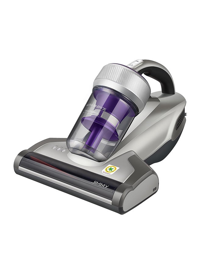 جيمي Mattress Vacuum Cleaner, Anti-allergen Bed Vacuum Cleaner with UV-C Light & High Heating Tech, 14Kpa Suction 700W Powerful Handheld Vacuums for Dust & Pet Hair 500 ml 700 W JV35 Silver/Purple  - Image 1