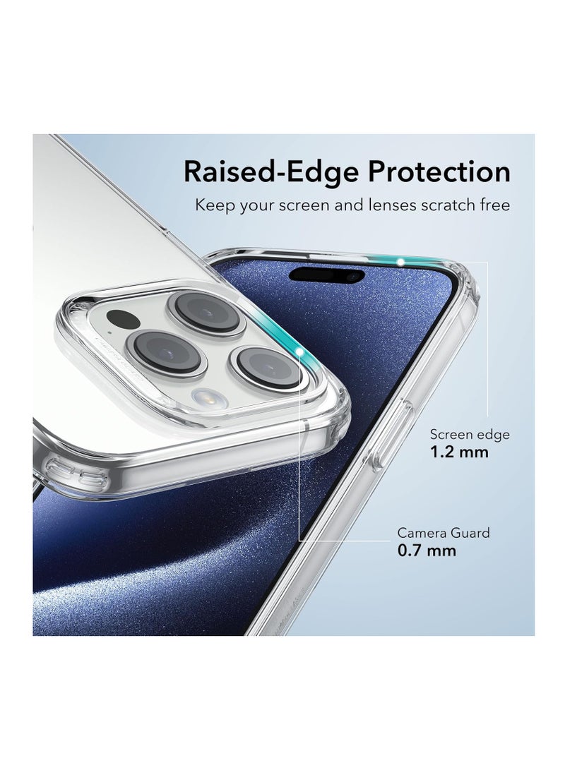 ESR Clear Case for iPhone 15 Pro Max Case, Shockproof Thin Cover, Yellowing-Resistant Slim Transparent TPU Phone Case, Zero Series, Clear Clear - Image 5