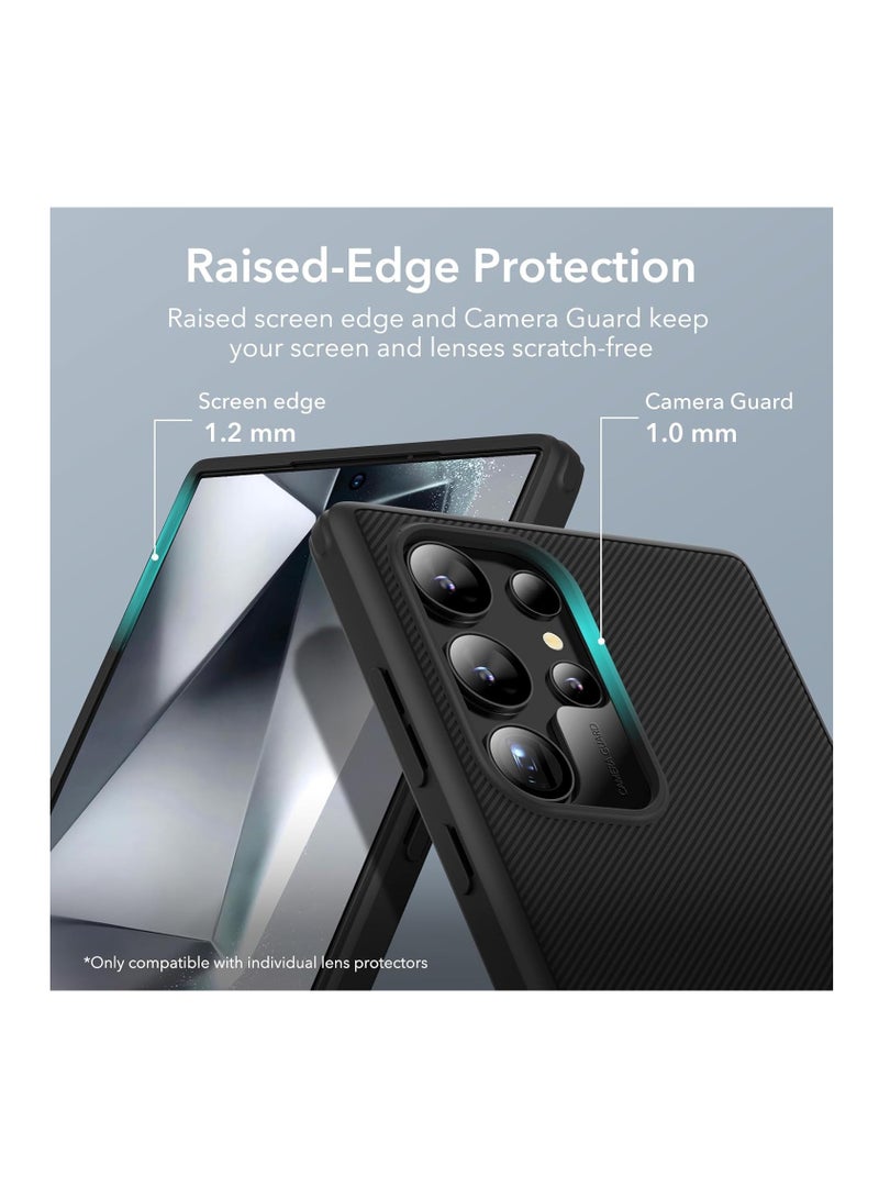 ESR for Samsung Galaxy S24 Ultra Case, Kickstand S24 Ultra Cover with 3 Stand Modes, Military-Grade Drop Protection, Shockproof Slim Phone Case with Patented Kickstand, Boost Series, Black Black - Image 5