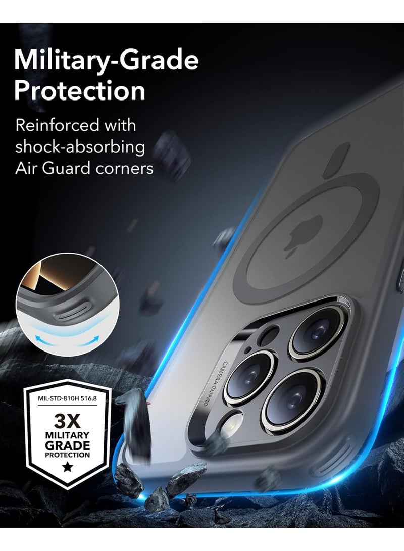 اي اس ار طقم غلاف كلاسيك برو (هالو لوك)، متوافق مع آيفون 16 برو (غلاف، واقي شاشة و 4 أزرار قابلة للتبديل) – متوافق مع ماغسيف – حماية كاملة بزاوية 360° - Image 4