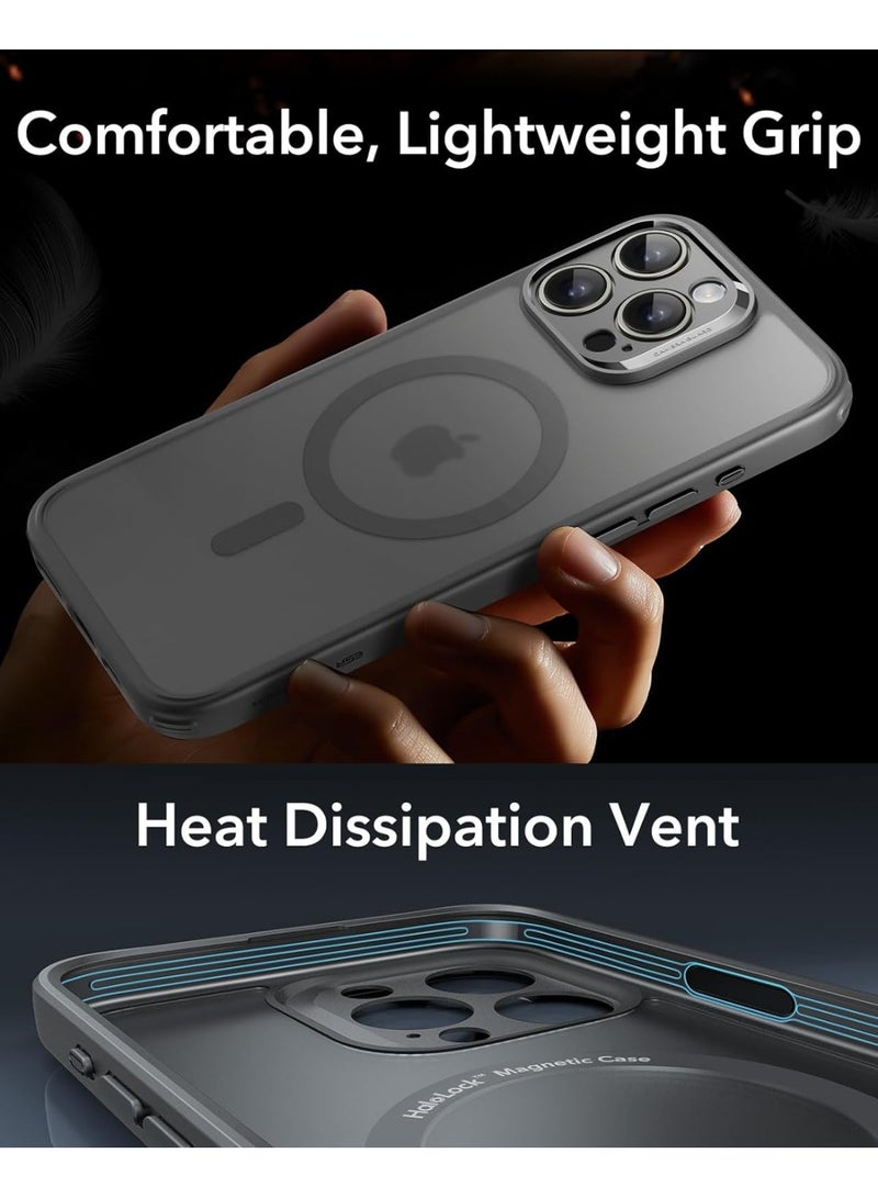 اي اس ار طقم غلاف كلاسيك برو (هالو لوك)، متوافق مع آيفون 16 برو (غلاف، واقي شاشة و 4 أزرار قابلة للتبديل) – متوافق مع ماغسيف – حماية كاملة بزاوية 360° - Image 2