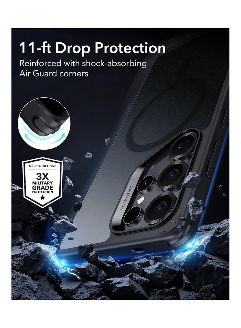 ESR ESR for Samsung Galaxy S25 Ultra Case, Compatible with MagSafe, Magnetic Case for Samsung Galaxy S25 Ultra,Grade Protection, Classic Hybrid Case (HaloLock), Frosted Black black  - Image 5