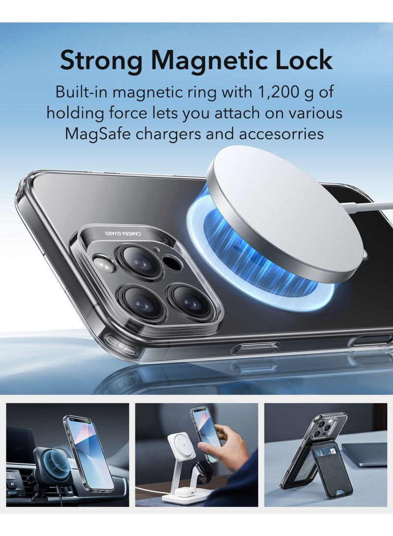 ESR Zero Clear Case (HaloLock), Compatible With iPhone 16 Pro – Clear – MagSafe Compatible – Slim And Lightweight Protection - Clear - Image 4