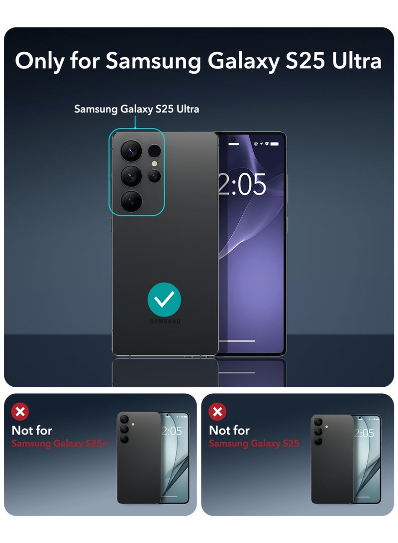 ESR Classic Hybrid Case (HaloLock), Compatible With Samsung Galaxy S25 Ultra – MagSafe Compatible – MilGrade Protection - Clear - Image 1