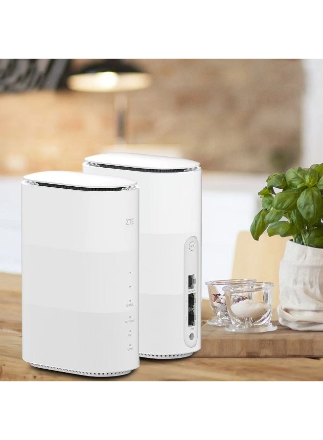 زد تي اي راوتر MC801A PRO 5G WIFI 6 "يدعم جميع بطاقات SIM" أبيض - Image 5