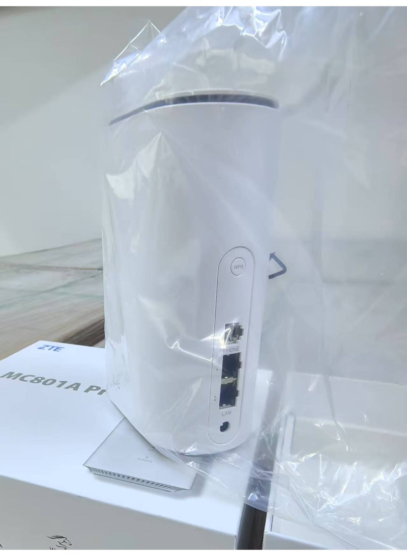 زد تي اي راوتر MC801A PRO 5G WIFI 6 "يدعم جميع بطاقات SIM" أبيض  - Image 3