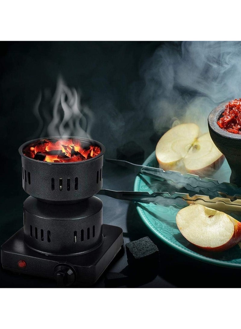 DLC Electric Charcoal Burner 700W – Fast Ignition, Temperature Control, Compact Size DIA 105mm 5548 black - Image 3