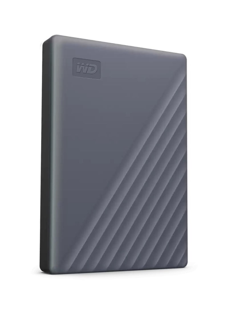 My Passport, Works with USB-C™ - 2TB - Silicon Grey 2 TB