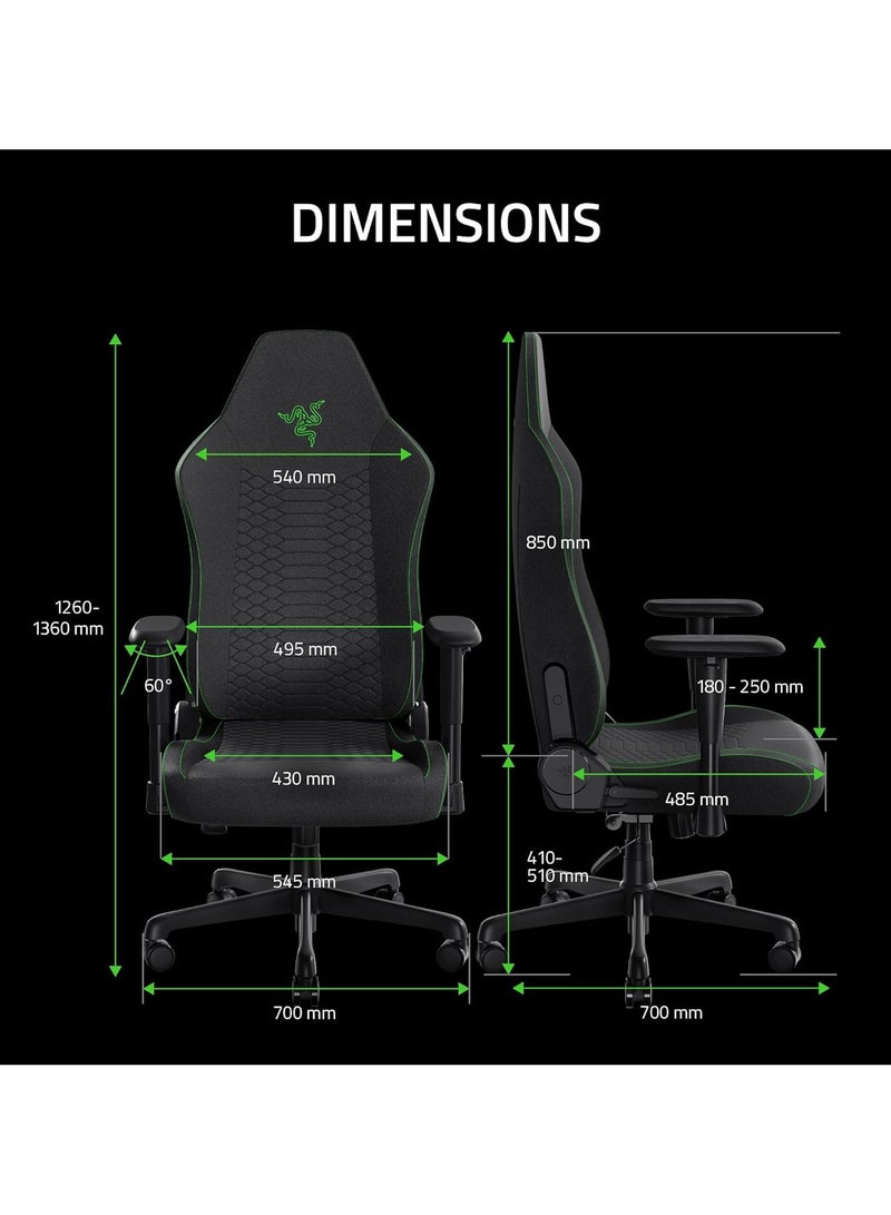 RAZER Iskur V2 X Gaming Chair Black | RZ38-05310100-R351 - Image 5