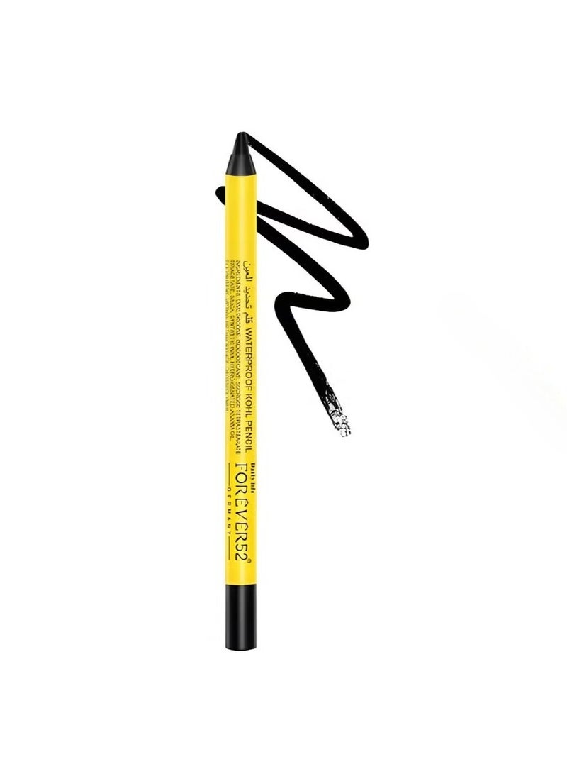 فور إيفر52 A Waterproof Kohl Pencil German Black KWP001 Black - Image 2