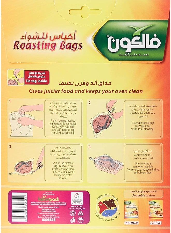 Falcon Pack Roasting Bags Jumbo (43 X 55 Cm) - 3 Pieces Crystal Clear Crystal Clear - Image 2