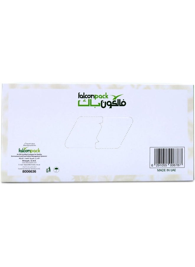 فالكون Set Of 5 Facial Tissue White 140 Sheet x 2 Ply White 140 Sheet x 2 Ply  - Image 3
