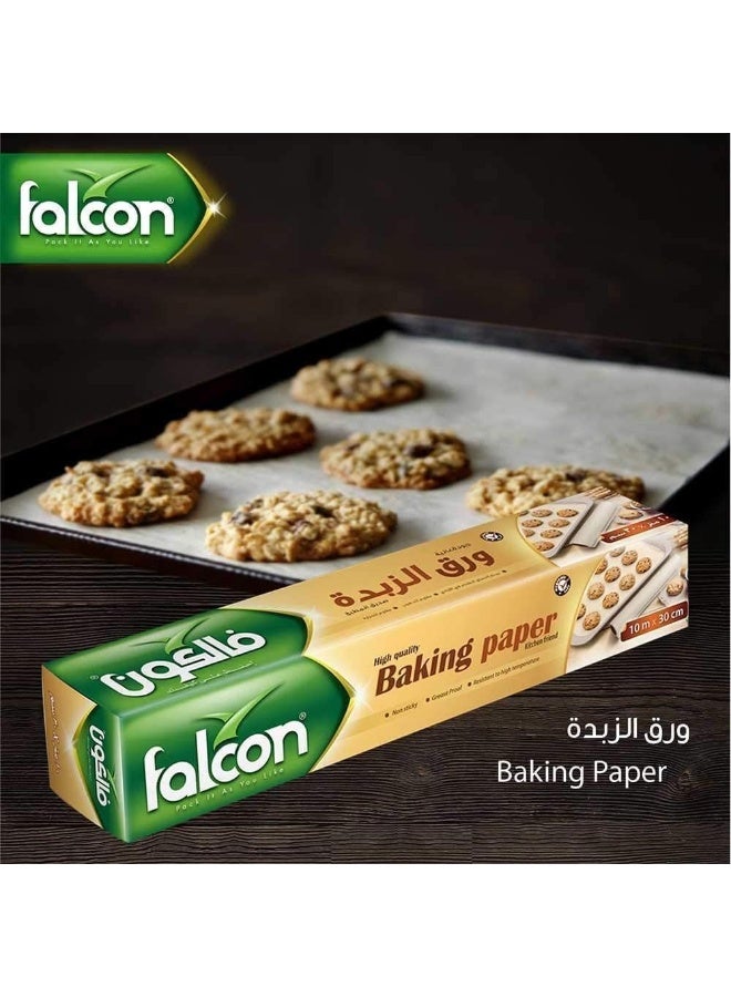 فالكون Baking Paper 3 Sqm White 10m x 30cm  - Image 4