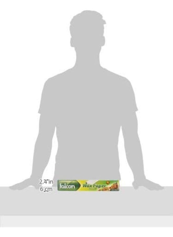 Falcon Wax Paper 7.5 Sqm White 25x0.30meter White 25x0.30meter  - Image 3