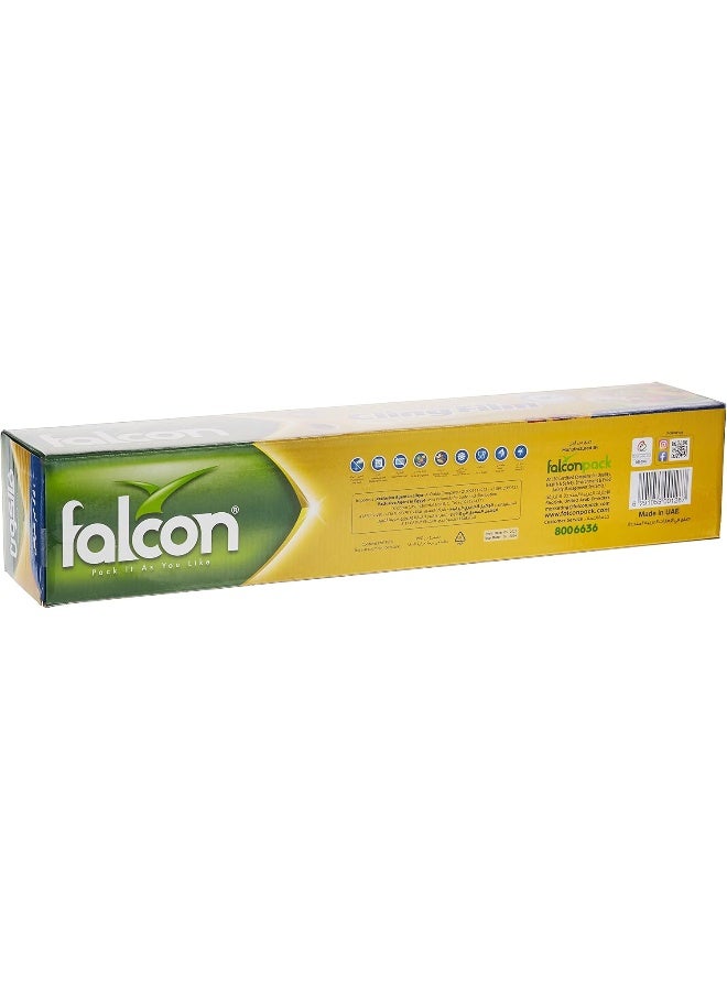 فالكون Pack Ret Cling Film 2 Kg W Cutter Clear 45cm Clear 45cm - Image 2
