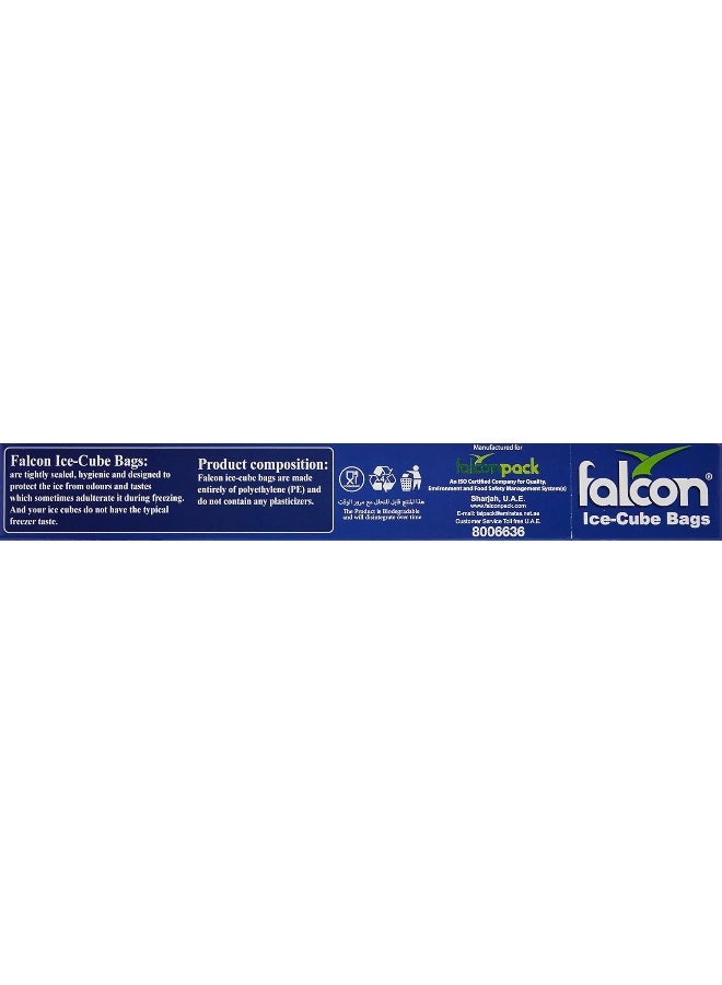 Falcon Ice Cube Bags Clear 240 PiecesNone Clear 240 PiecesNone  - Image 3