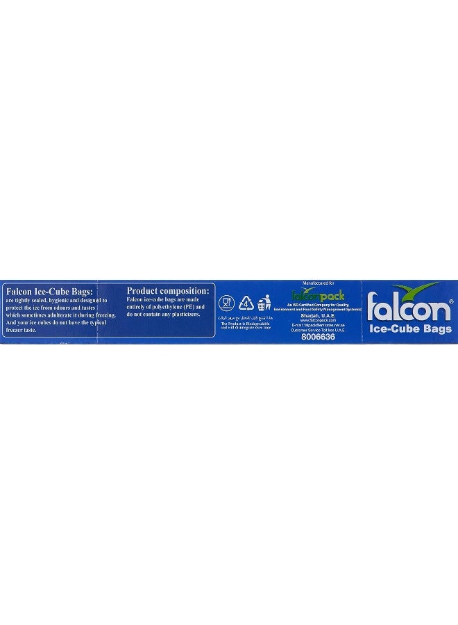 Falcon Ice Cube Bags Clear 240 PiecesNone Clear 240 PiecesNone  - Image 5
