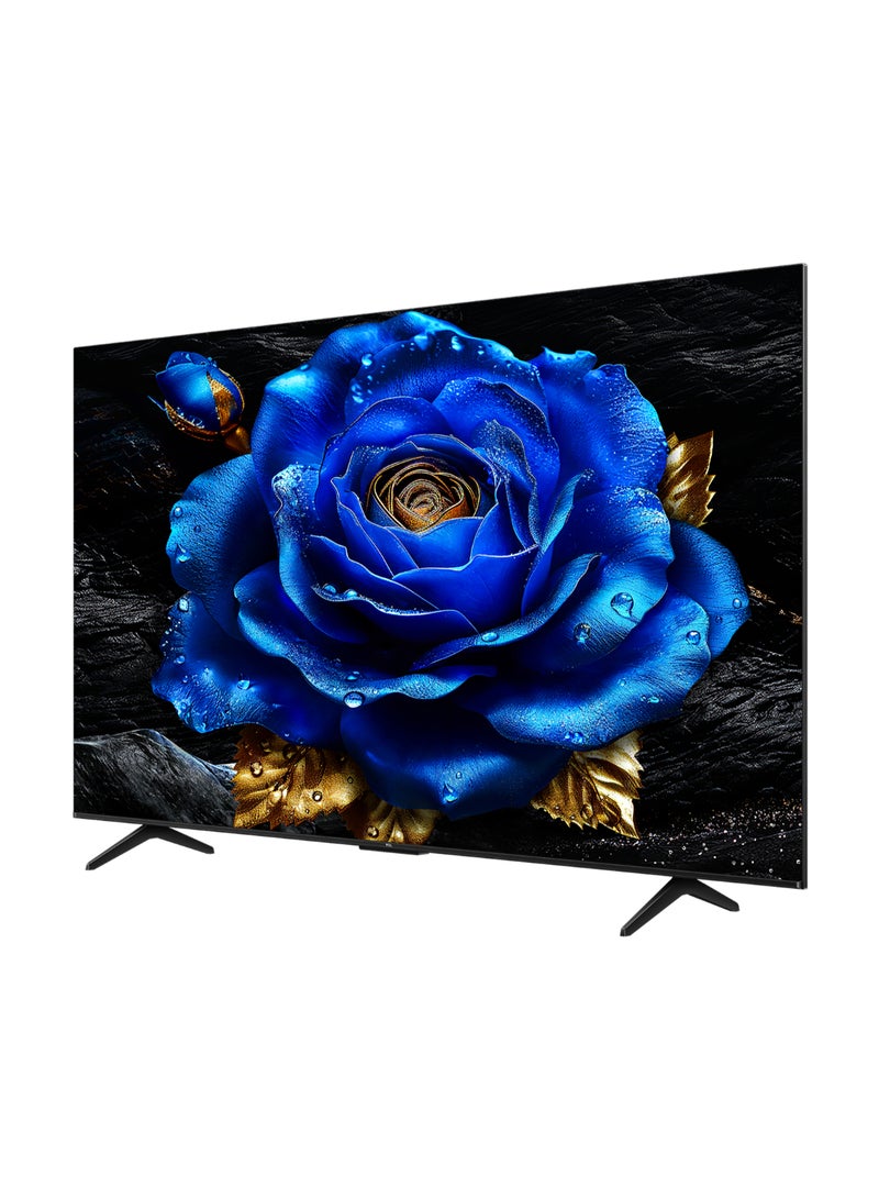 TCL 50 Inch Smart TV 4K QLED Colorful Quantum Crystal HDR 10+ Gaming Google TV, ONKYO 2.1 Hi-Fi, Dolby Atmos, DTS Virtual X, Voice Control, Game Master, 50T6C (2025 Model) 50T6C black - Image 3