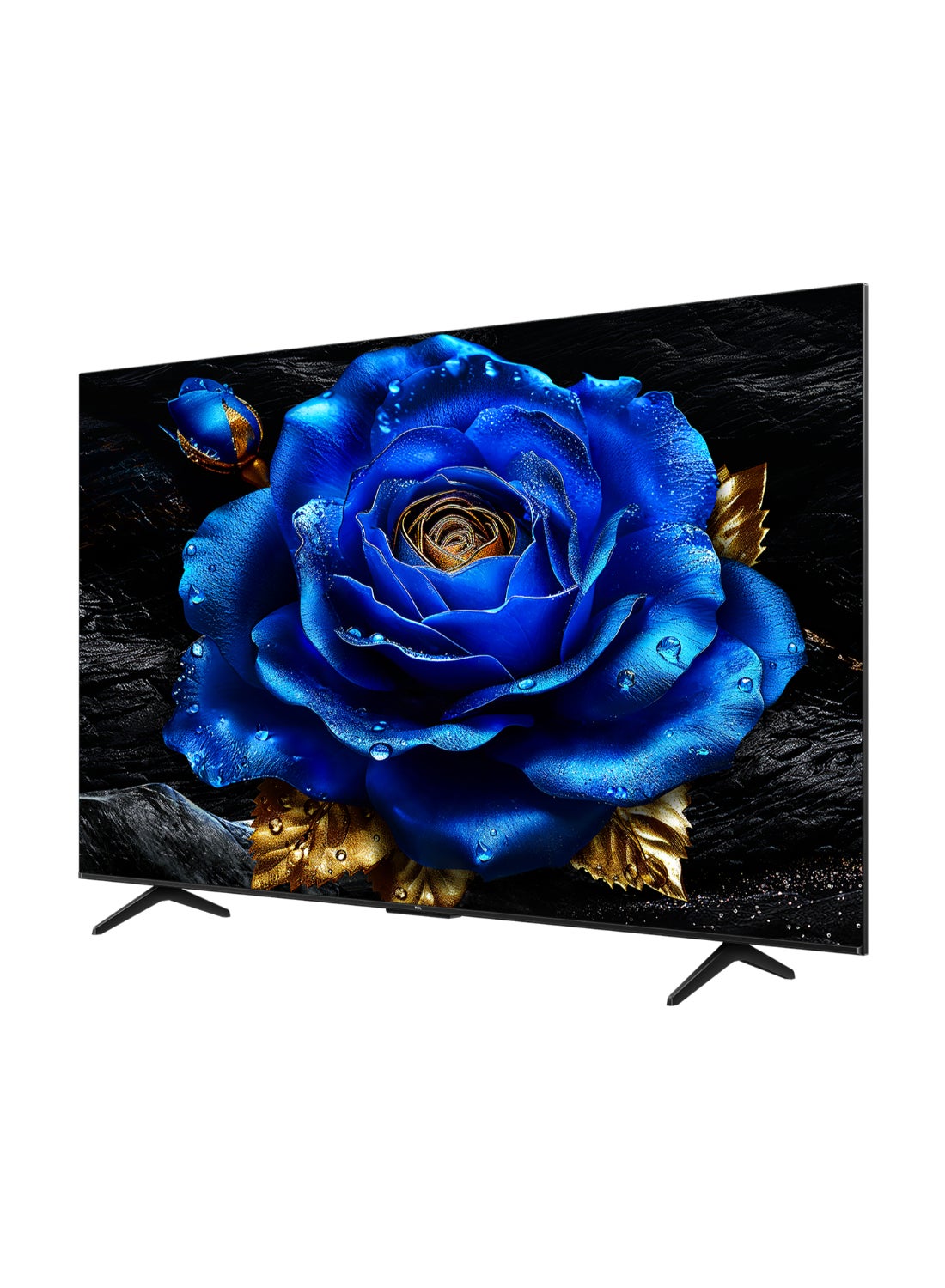 50 Inch Smart TV 4K QLED Colorful Quantum Crystal HDR 10+ Gaming Google TV, ONKYO 2.1 Hi-Fi, Dolby Atmos, DTS Virtual X, Voice Control, Game Master, 50T6C (2025 Model) 50T6C black image 4
