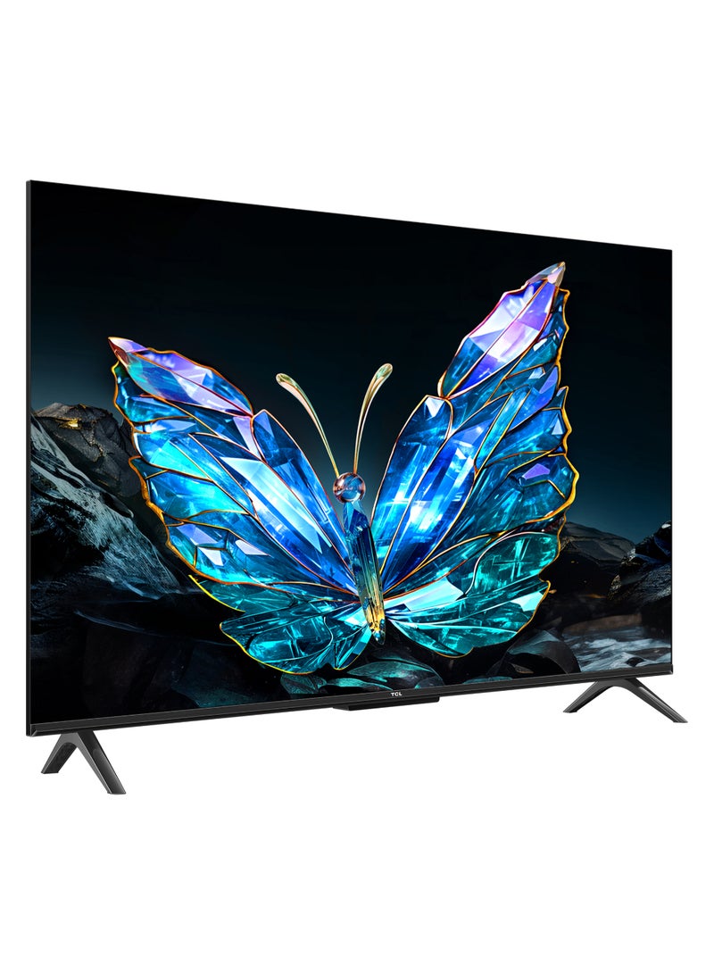 TCL TCL Television 43 Inch Smart TV 4K UHD HDR 10 Google TV, Dynamic Color Enhancement, Dolby Audio, HVA Panel, MEMC, Multiple Eye Care with Metallic Bezel-less Design, 43V6C (2025 Model) 43V6C black  - Image 3