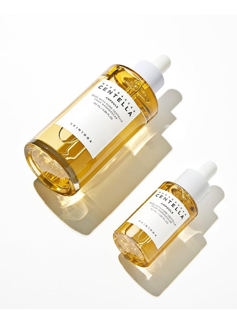 skin1004 Madagascar Centella Travel Kit, Toner, Ampoule, Soothing Cream, Cleansing Oil, Ampoule Foam, Basic Skincare Box, Compact Size, Soothing Calming  - Image 4