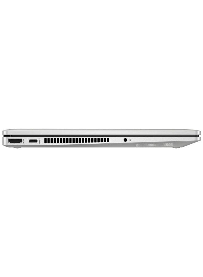 Pavilion x360  Laptop With 14-Inch Full HD(1920X1080) Display,Intel Core i5-1235U Processor/8GB RAM DDR5/512GB SSD/Intel Iris Xe Graphics/Windows 11/ Silver