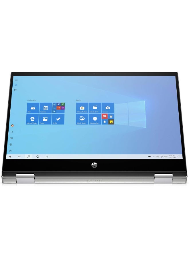 HP PAVILION Laptop With 14 Inch Full HD(1920X1080) Display,Core I5 - 1135G7 Processor/8GB RAM DDR5/512GB SSD/Windows 10 Home/Intel Iris Xe Graphics/ English/Arabic Silver  - Image 5