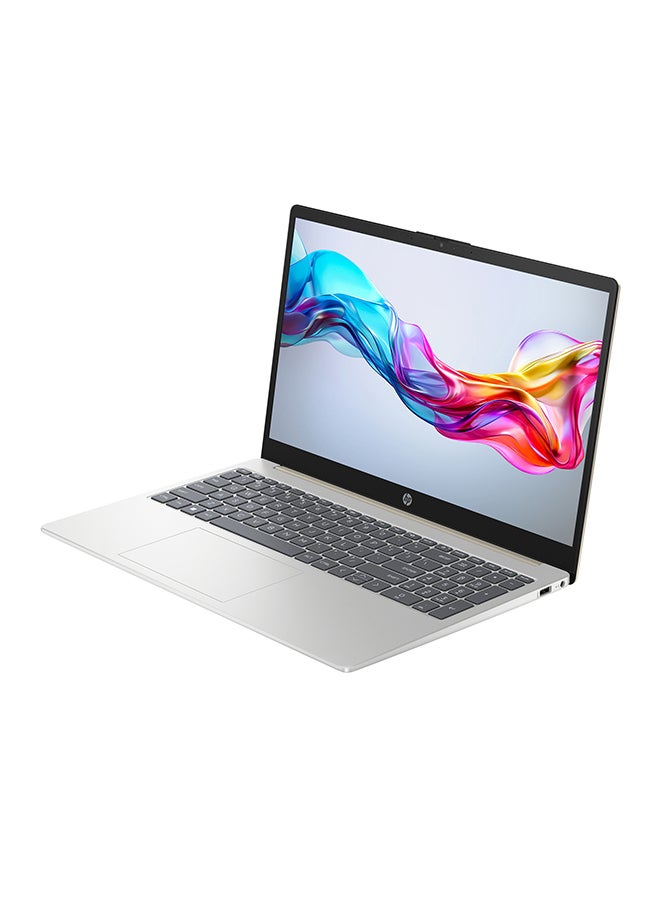 HP Laptop 15-fd1034nx, 15.6 Inch Full HD(1920x1080) Display, Intel Core Ultra 5-125H Processor/16GB RAM DDR5/512GB SSD//Windows 11 Home/Integrated Graphics/ English/Arabic Warm Gold  - Image 3