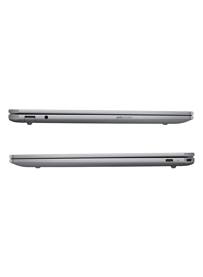HP OmniBook Ultra Laptop With 14 Inch 2.2K Display Touch screen, AMD Ryzen AI 9 HX-375 Processor/32GB RAM DDR5/1TB SSD/AMD Radeon 890M Graphics/Windows 11 Home/ English/Arabic Meteor Silver  - Image 5