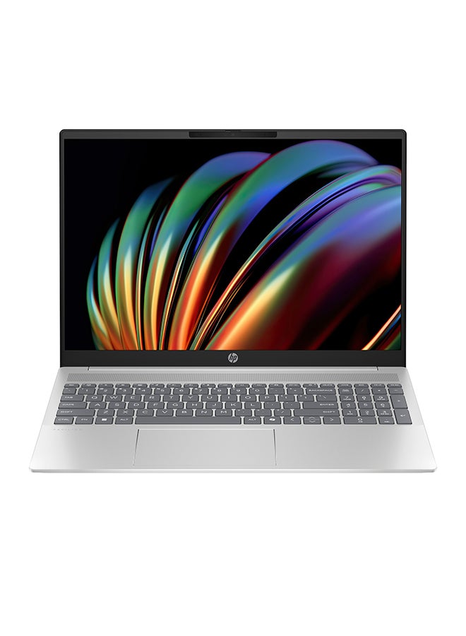 HP Pavilion Laptop With 16 Inch 2K WUXGA (1920x1200) Display, Intel Core Ultra 7-155U Processor/32GB RAM DDR5/1TB SSD/NVIDIA GeForce MX570  Graphics/Windows 11 Home/ English/Arabic Natural Silver  - Image 1