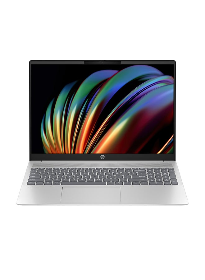 HP Pavilion Laptop With 16 Inch 2K WUXGA (1920x1200) Display, Intel Core Ultra 7-155H Processor/16GB RAM DDR5/1TB SSD/Intel Graphics/Windows 11 Home/ English/Arabic Natural Silver  - Image 1