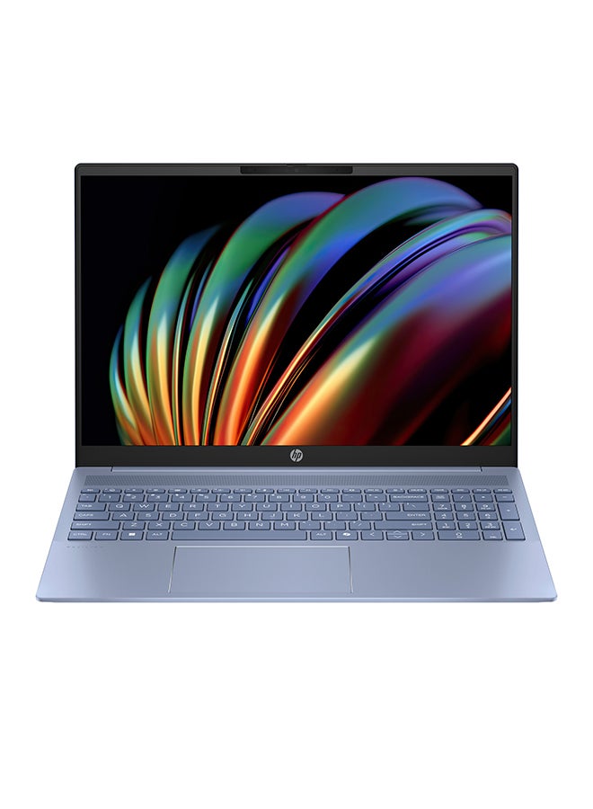 HP Pavilion Laptop 16 Inch 2K WUXGA (1920x1200) Display, Intel Core Ultra 5-125U Processor/Intel Graphics/16GB RAM DDR5/512GB SSD/Windows 11 Home/ English/Arabic Sky Blue  - Image 1
