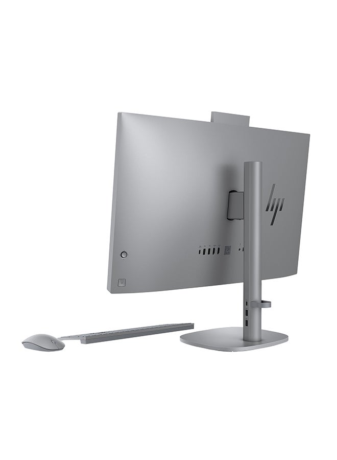 HP OmniStudio X All-in-One PC With 27 Inch Full HD(1920x1080) Display Touch screen, Intel Core Ultra 7-155H Processor/32GB RAM DDR5/1TB SSD/Intel Arc Graphics/Windows 11 Home/ English/Arabic Meteor Silver  - Image 5